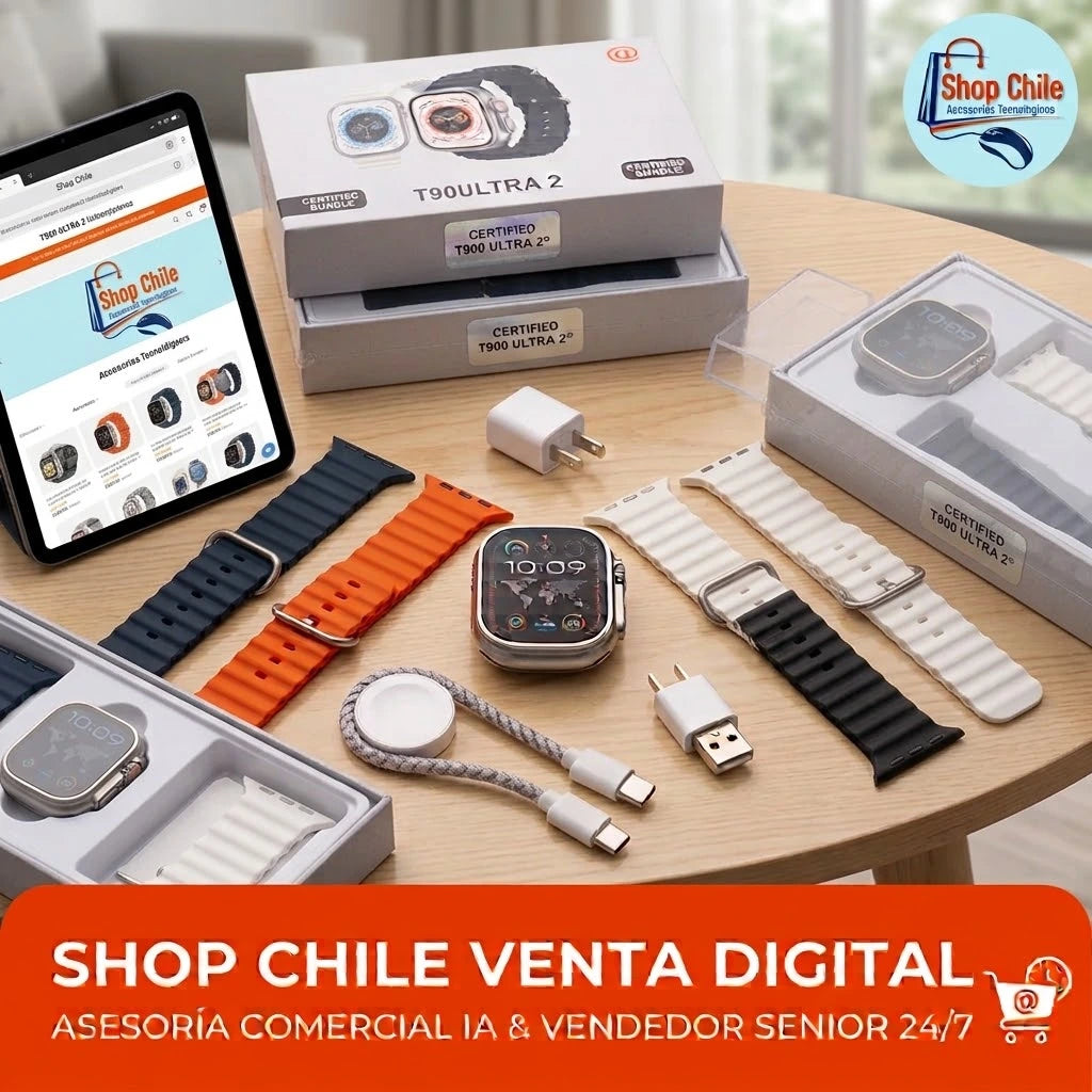 ⌚ Smartwatch T900 Ultra 2® | Pantalla HD + Llamadas Bluetooth 📱✨