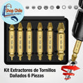 🛠️ Set Extractor de Tornillos Rotos y Barridos® | Removedor Ultra Fuerte 🧰
