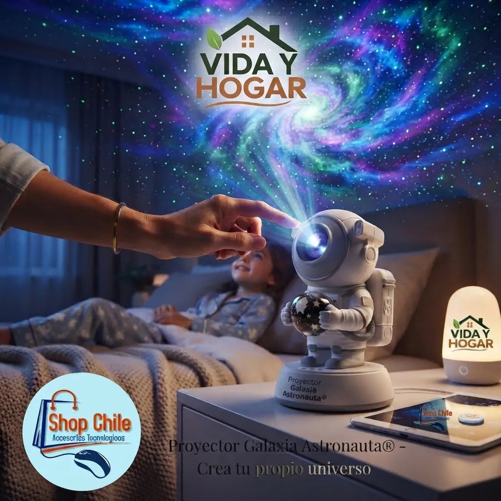 🚀 Proyector Galaxia Astronauta® | Universo en tu Habitación 🪐✨