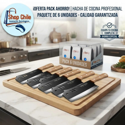 🥩 Cuchillo Chef Carnicero Artesanal® | Hoja Forjada Ultra Afilada 🔪✨