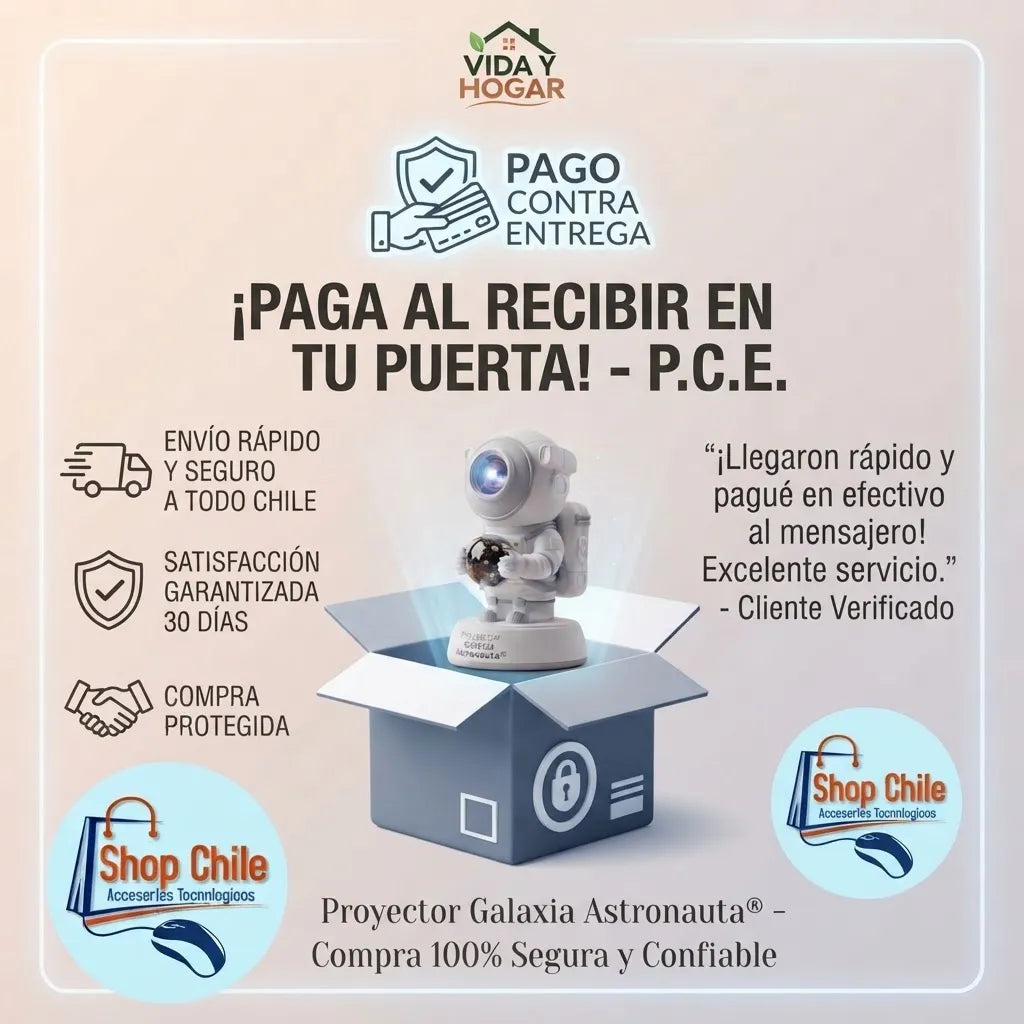 🚀 Proyector Galaxia Astronauta® | Universo en tu Habitación 🪐✨